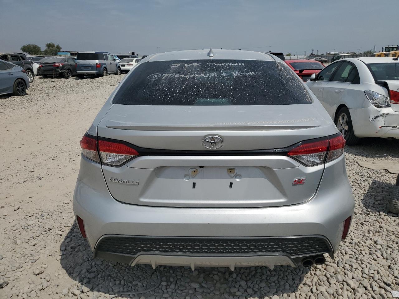 2022 TOYOTA COROLLA SE VIN:5YFS4MCE7NP112545