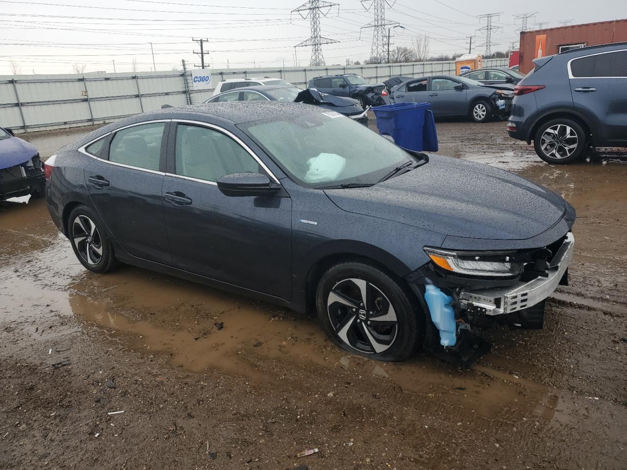 2022 HONDA INSIGHT EX VIN:19XZE4F56NE007942