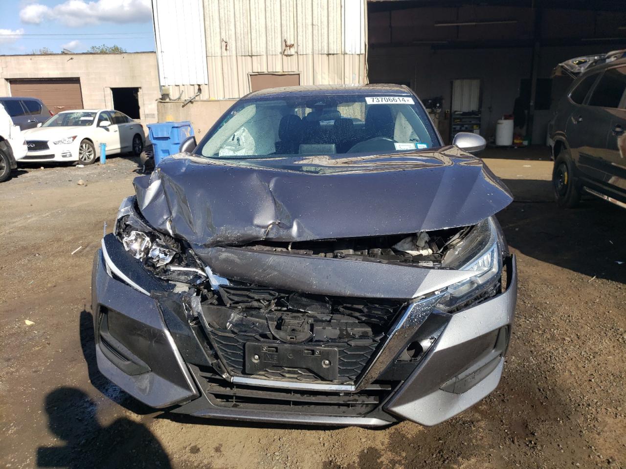 2022 NISSAN SENTRA SV VIN:3N1AB8CV4NY208757