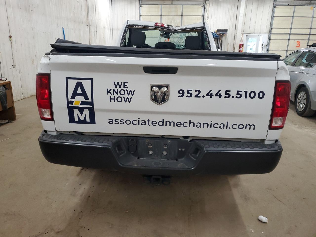 2022 RAM 1500 CLASSIC TRADESMAN VIN:3C6JR6DG4NG330223
