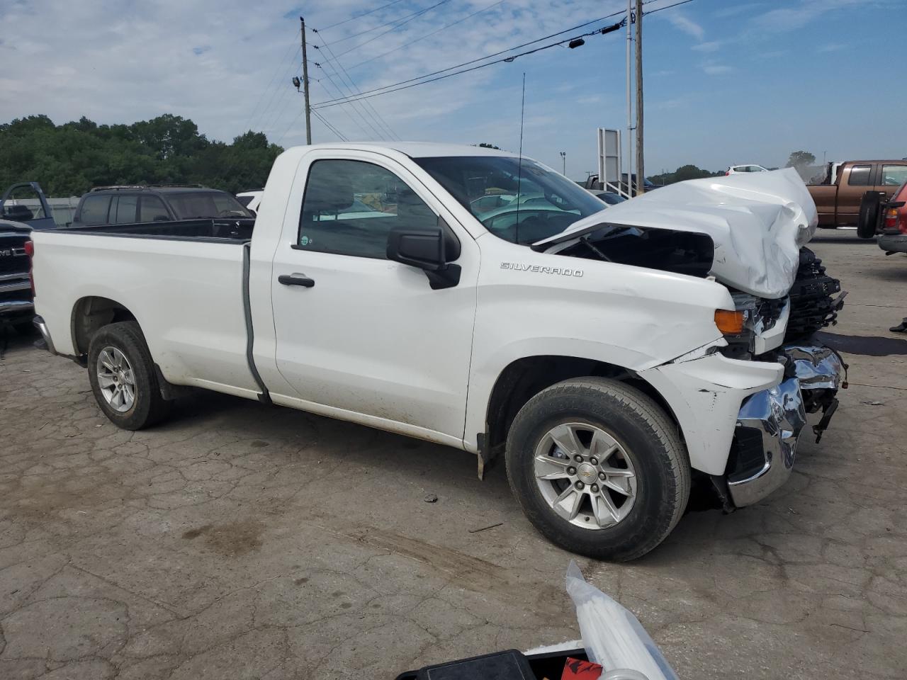 2022 CHEVROLET SILVERADO LTD C1500 VIN:3GCNWAED7NG216548