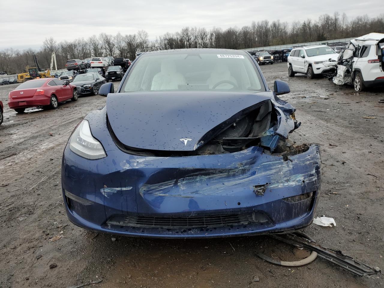 2022 TESLA MODEL Y  VIN:7SAYGDEE0NF310686