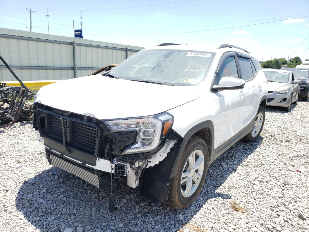 2022 GMC TERRAIN SLE VIN:3GKALTEV5NL115810