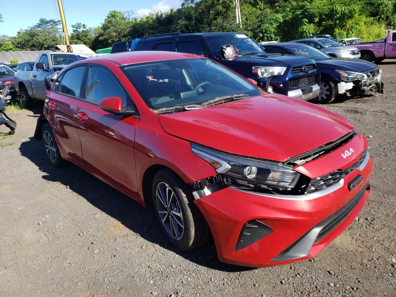 2022 KIA FORTE FE VIN:3KPF24AD1NE486667