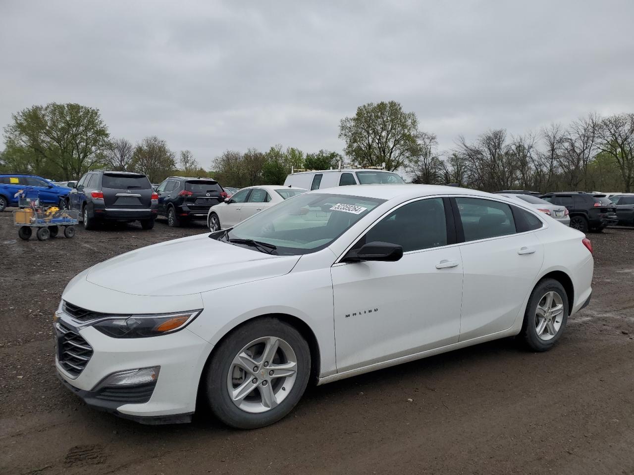 2022 CHEVROLET MALIBU LS VIN:1G1ZB5ST3NF206772