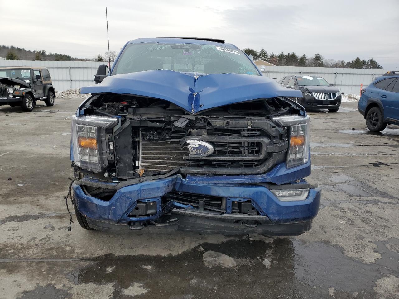 2022 FORD F150 SUPERCREW VIN:1FTFW1E87NKF01699