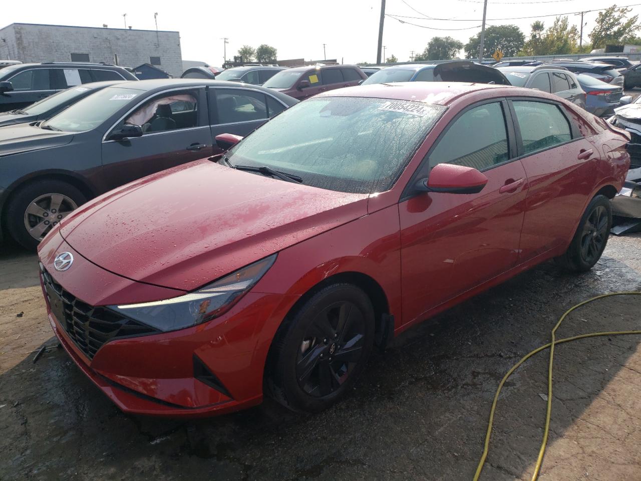 2022 HYUNDAI ELANTRA SEL VIN:KMHLM4AG1NU282309