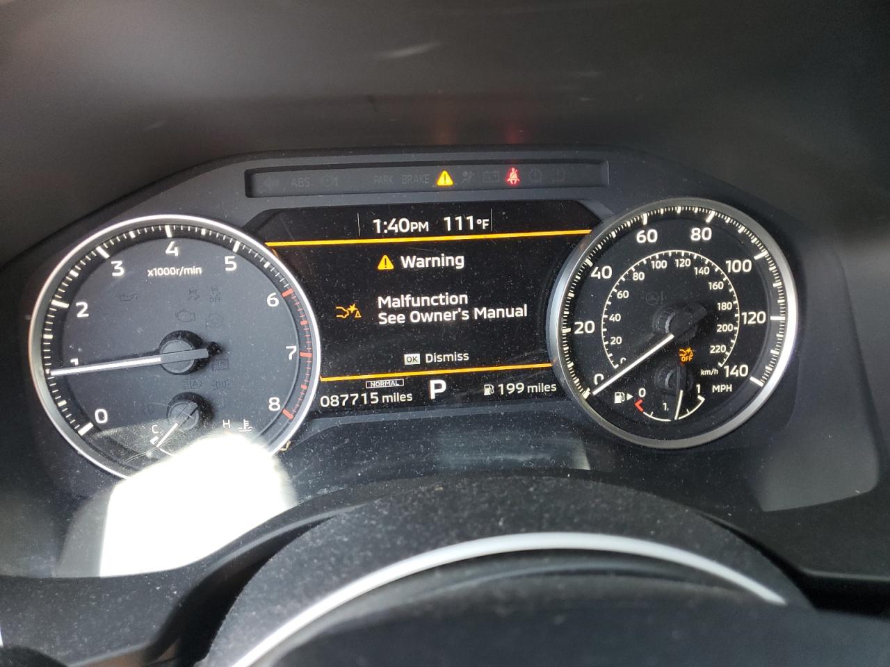 2022 MITSUBISHI OUTLANDER ES VIN:JA4J3TA85NZ048186