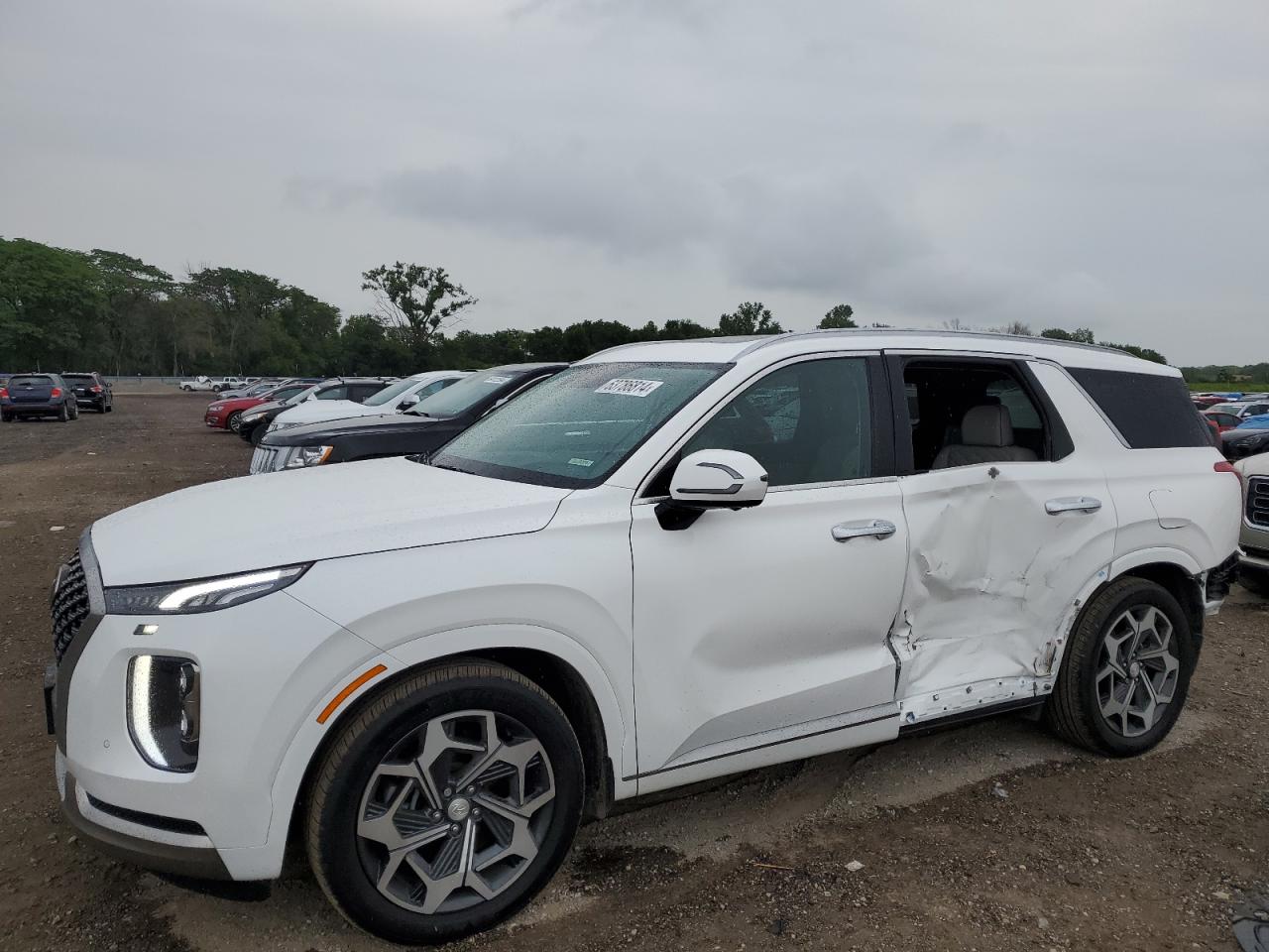 2022 HYUNDAI PALISADE CALLIGRAPHY VIN:KM8R7DHE6NU434042