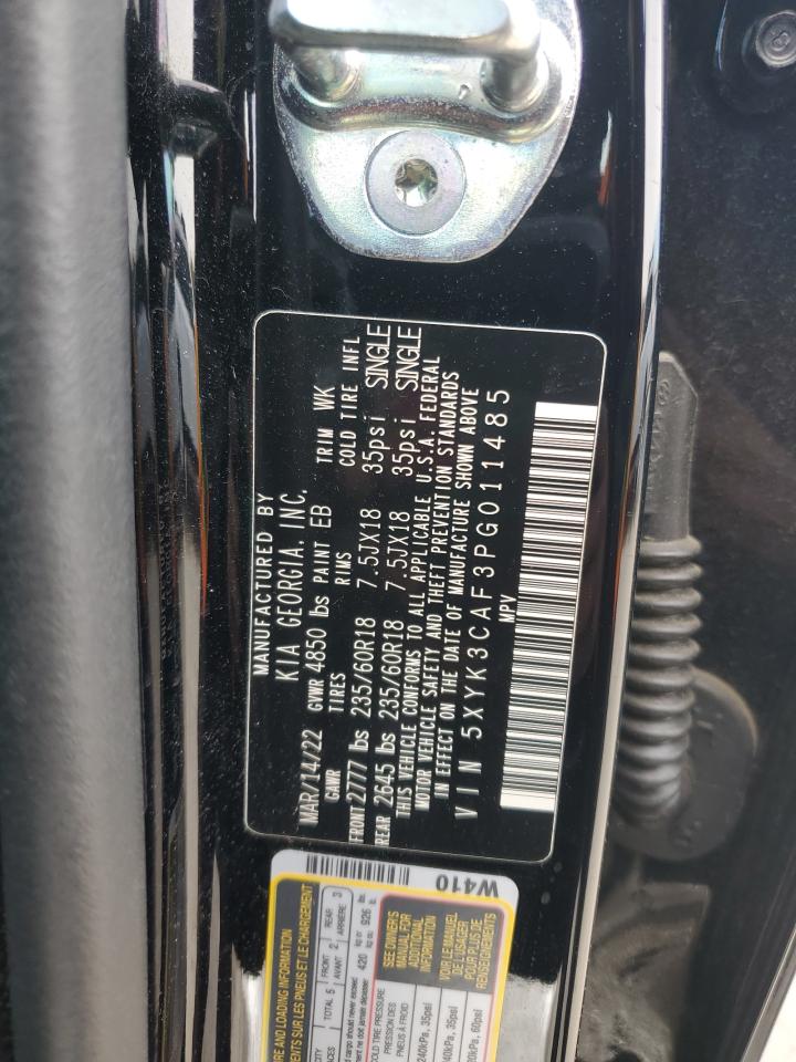 2023 KIA SPORTAGE EX VIN:5XYK3CAF3PG011485
