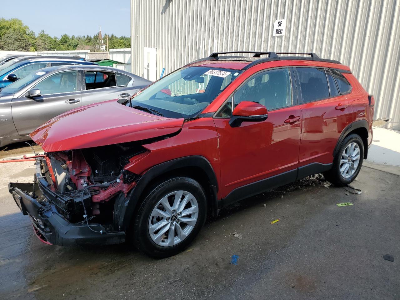 2022 TOYOTA COROLLA CROSS LE VIN:7MUBAABGXNV032115