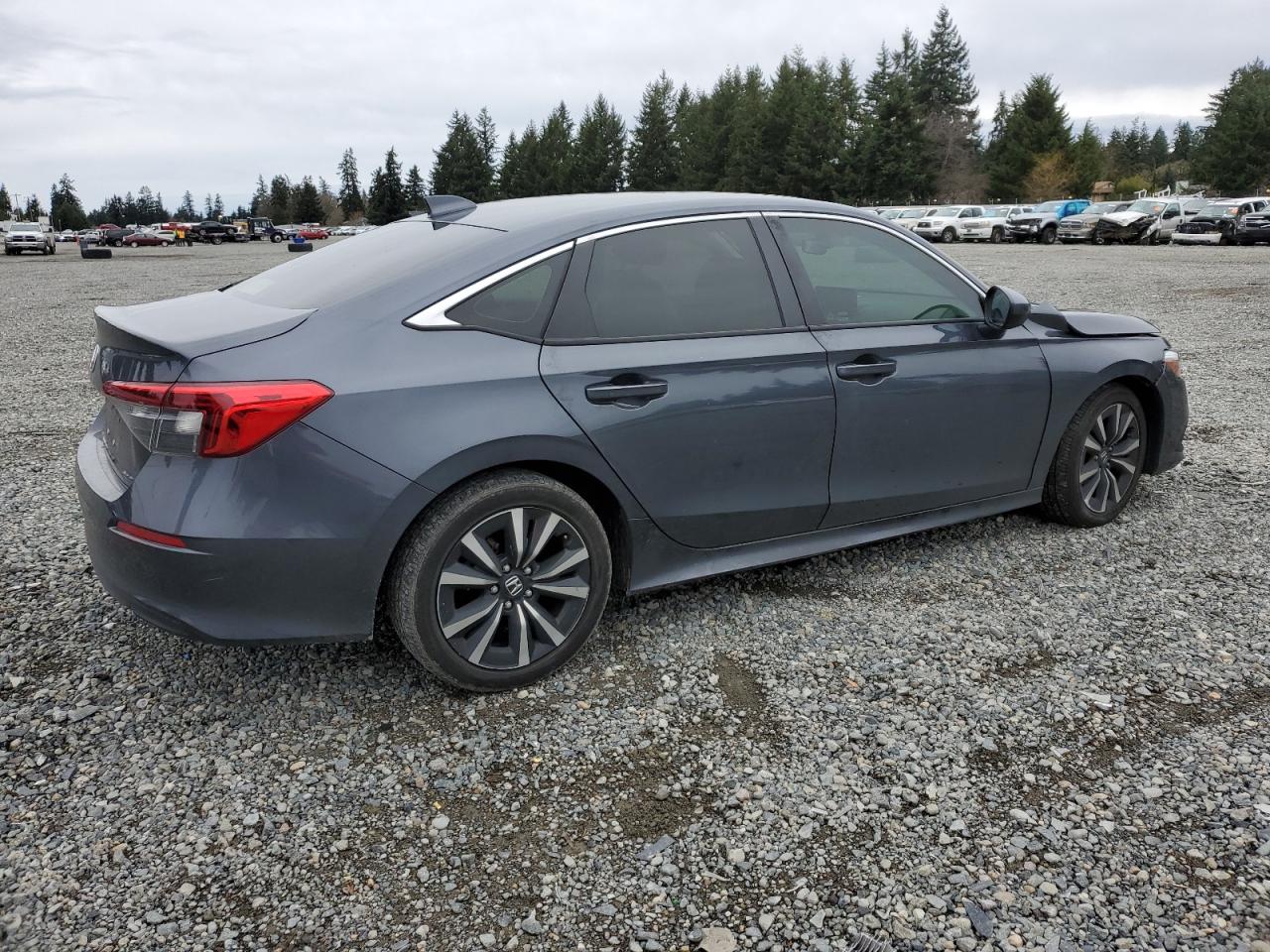 2022 HONDA CIVIC EX VIN:JHMFE1F71NX008837