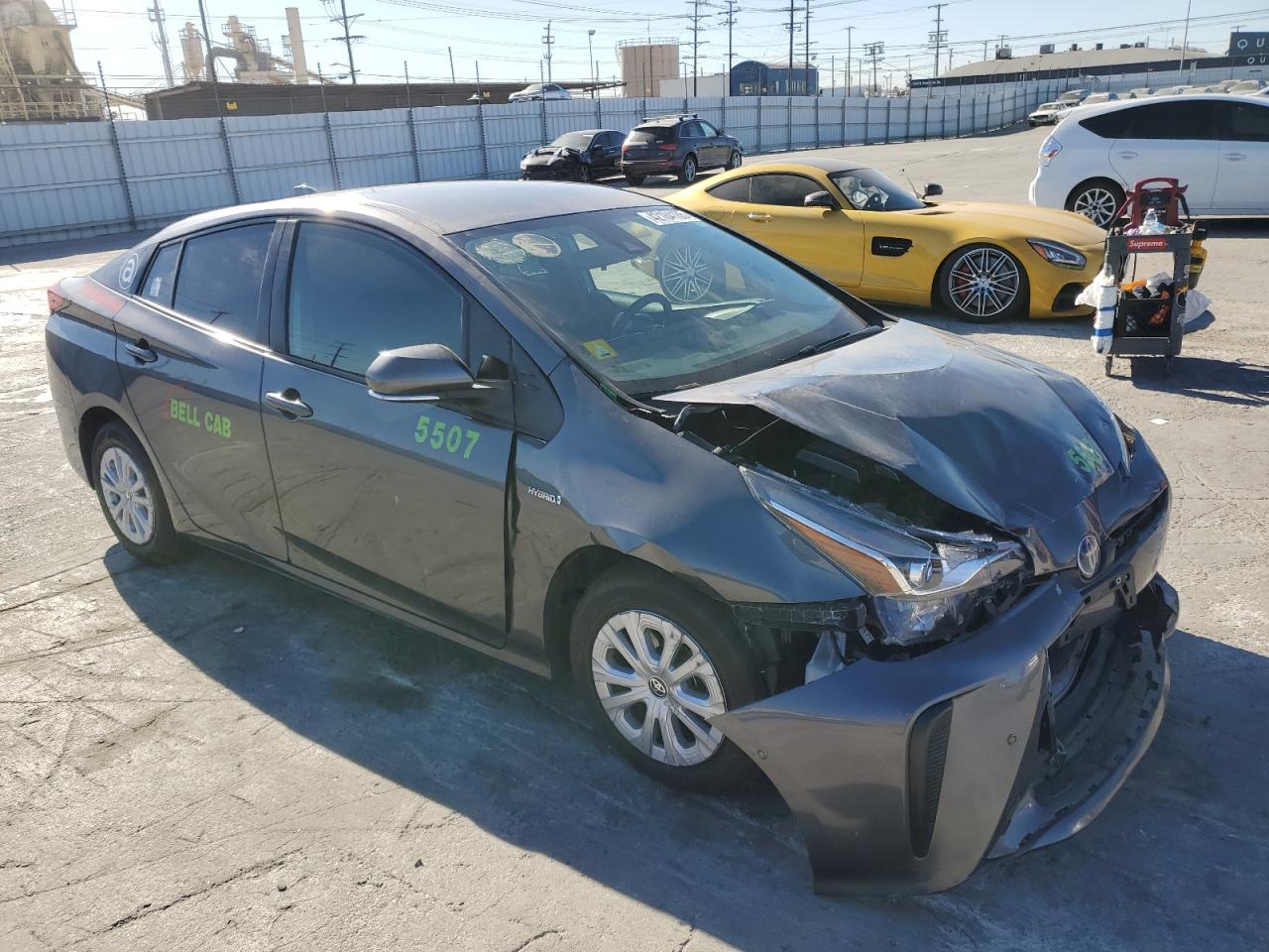 2022 TOYOTA PRIUS NIGHT SHADE VIN:JTDKAMFU2N3153489