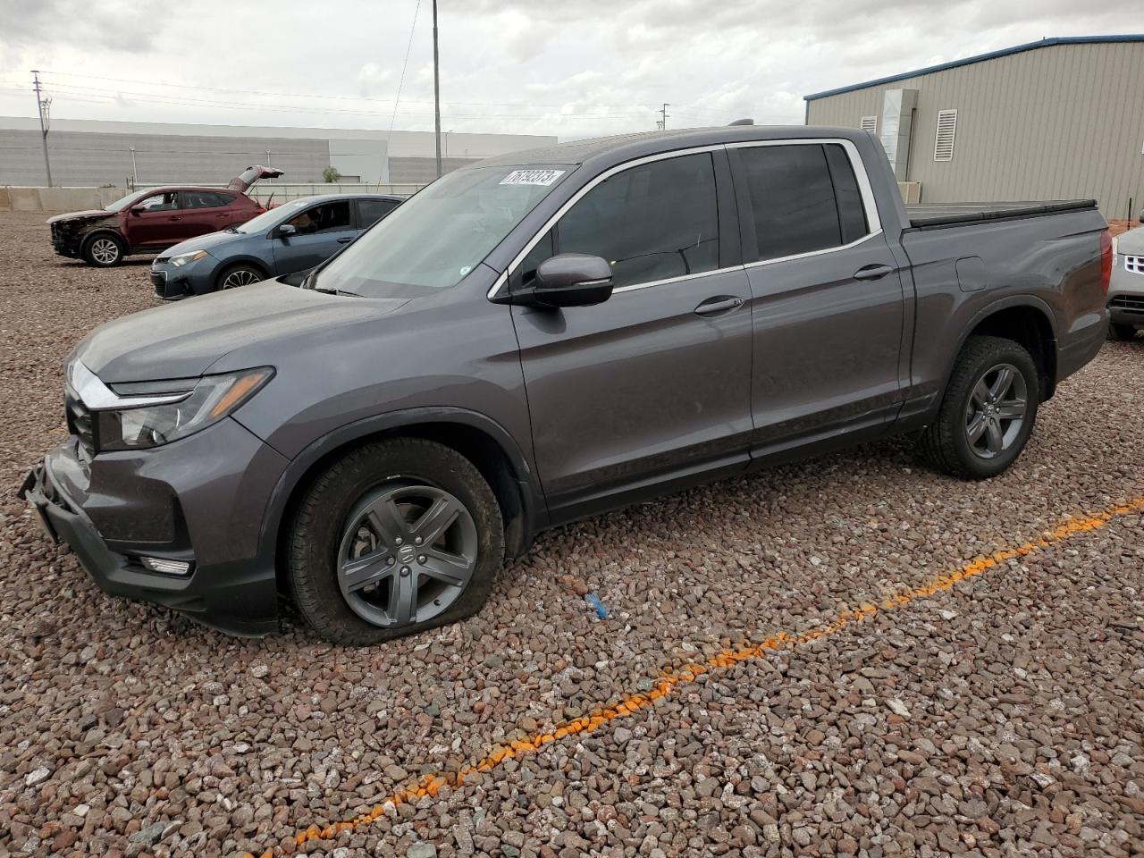 2023 HONDA RIDGELINE RTL VIN:5FPYK3F59PB028044