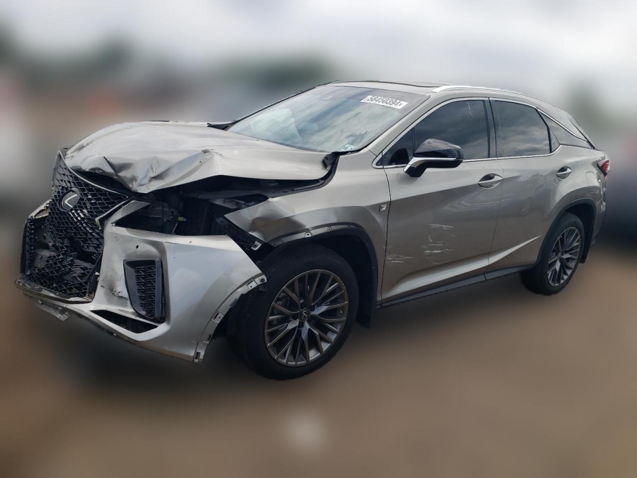 2022 LEXUS RX 350 F-SPORT VIN:2T2SZMDA5NC311781