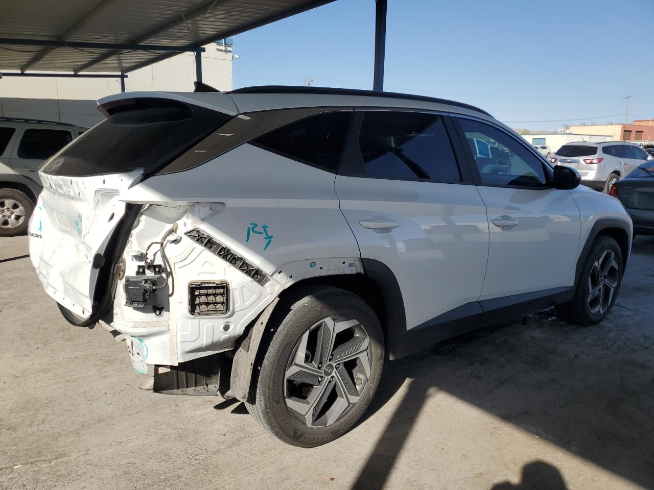 2022 HYUNDAI TUCSON SEL VIN:5NMJC3AE5NH010781