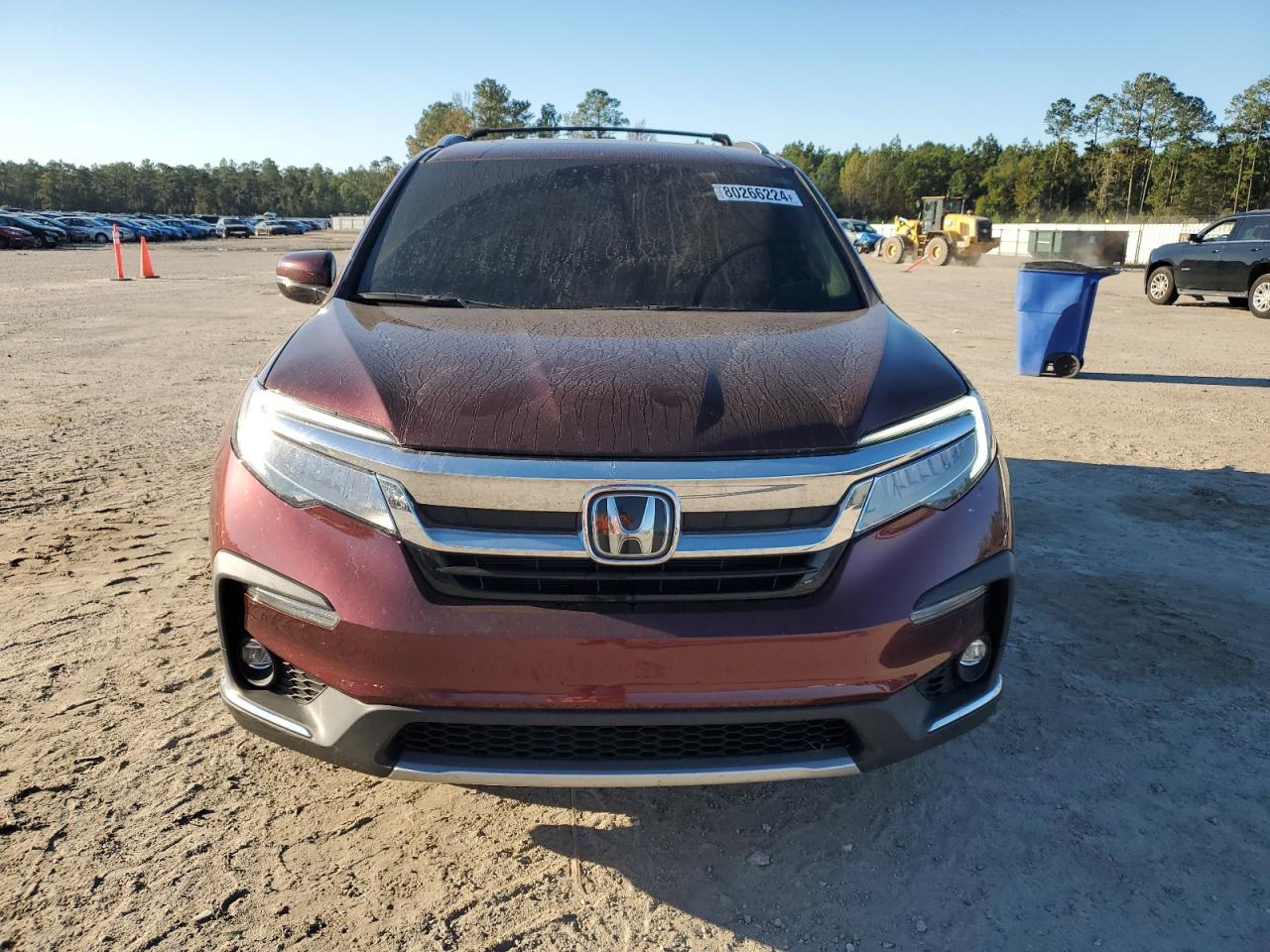 2022 HONDA PILOT ELITE VIN:5FNYF6H01NB034367