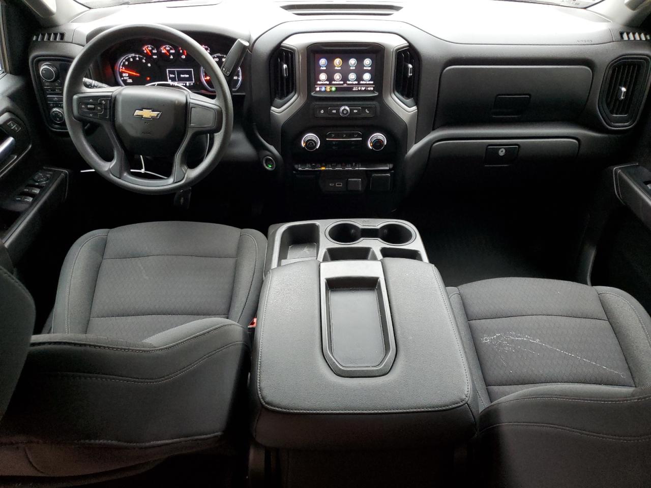 2022 CHEVROLET SILVERADO K1500 CUSTOM VIN:3GCPDBEKXNG568848