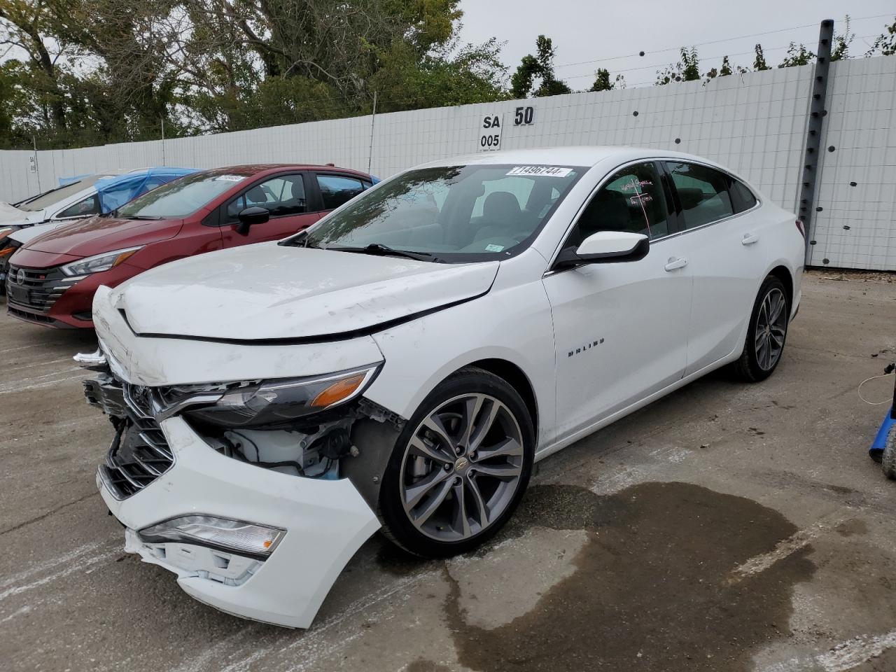 2022 CHEVROLET MALIBU LT VIN:1G1ZD5ST6NF121872