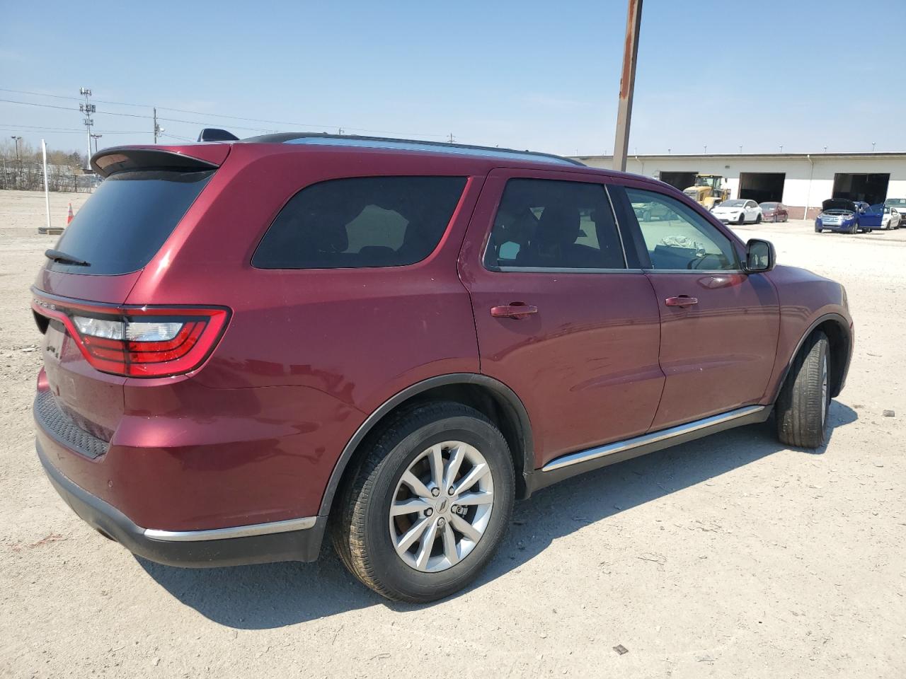 2022 DODGE DURANGO SXT VIN:1C4RDHAG1NC102225