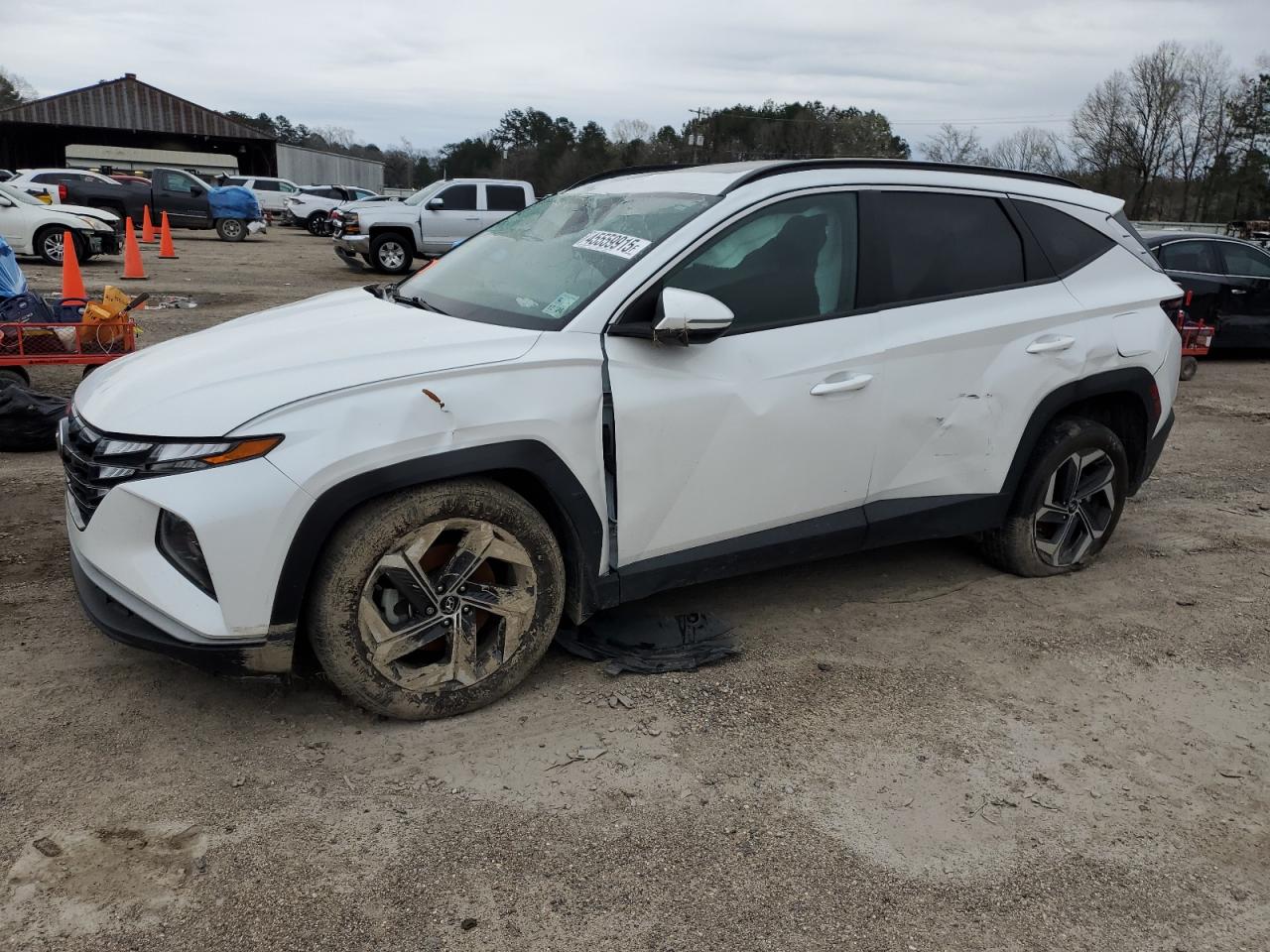 2022 HYUNDAI TUCSON SEL VIN:5NMJF3AE0NH121827