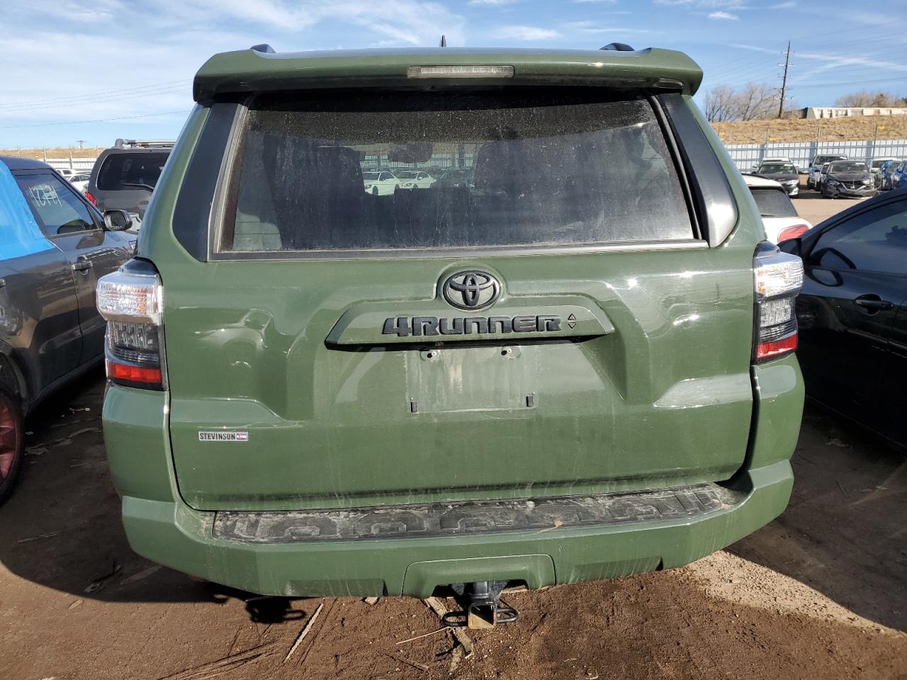 2022 TOYOTA 4RUNNER TRAIL VIN:JTETU5JR3N5974489