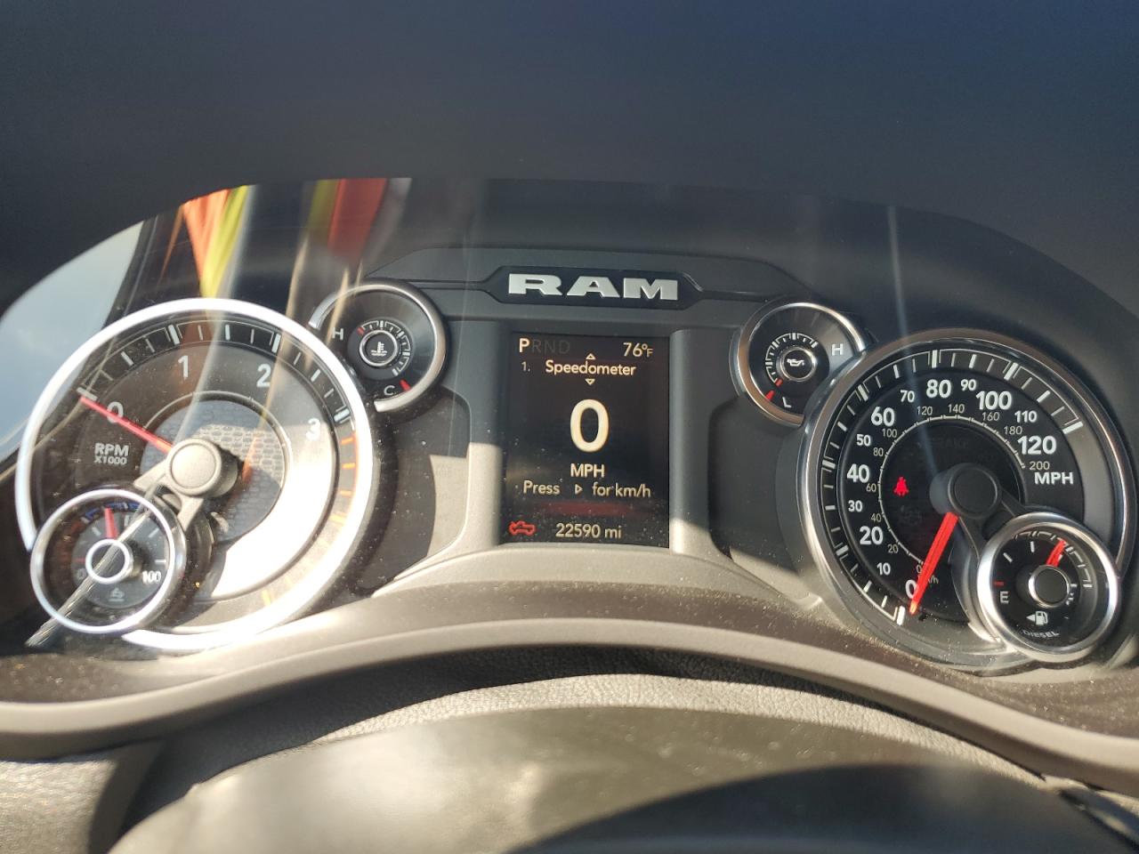 2022 RAM 2500 BIG HORN/LONE STAR VIN:3C6UR5MLXNG323751