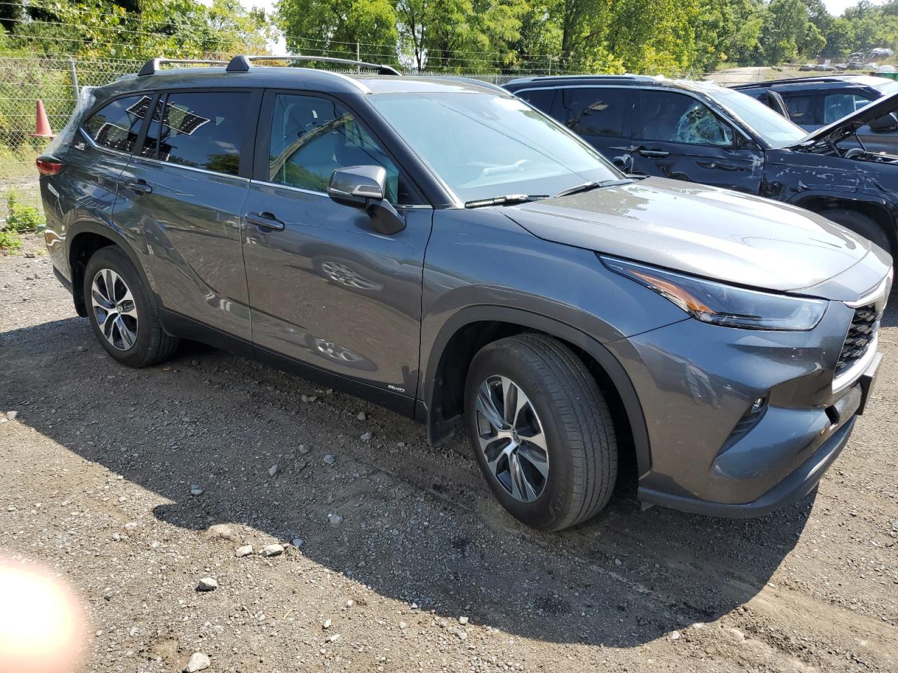 2023 TOYOTA HIGHLANDER HYBRID XLE VIN:5TDKBRCH0PS597537