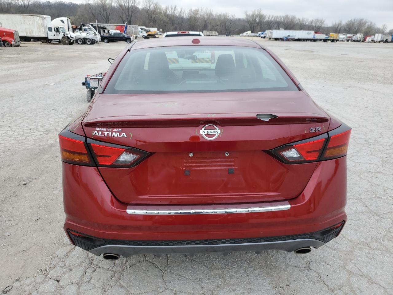 2022 NISSAN ALTIMA SR VIN:1N4BL4CV8NN413945