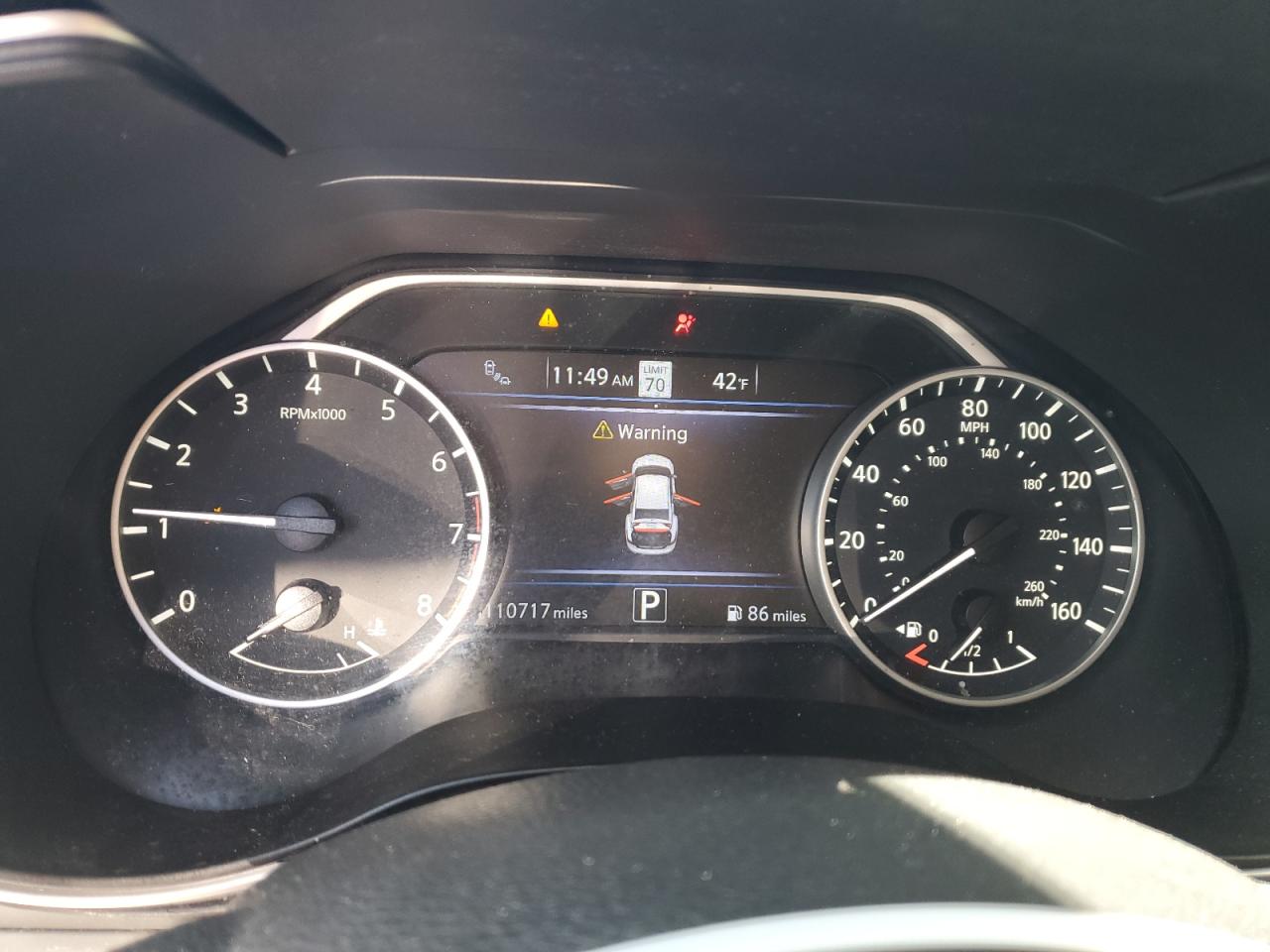 2022 NISSAN MAXIMA SV VIN:1N4AA6CV1NC505777