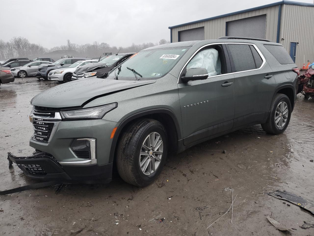 2022 CHEVROLET TRAVERSE LT VIN:1GNEVHKW4NJ177926