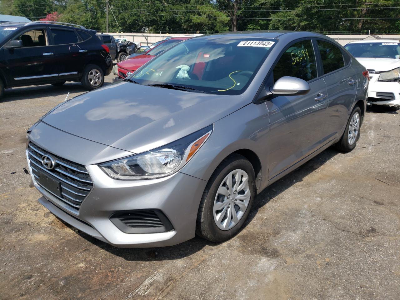 2022 HYUNDAI ACCENT SE VIN:3KPC24A64NE186710
