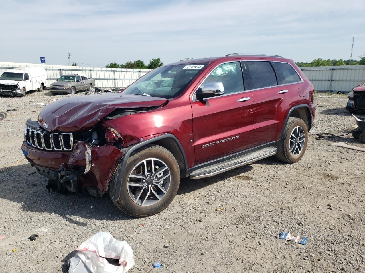 2022 JEEP GRAND CHEROKEE LIMITED VIN:1C4RJFBG7NC167009