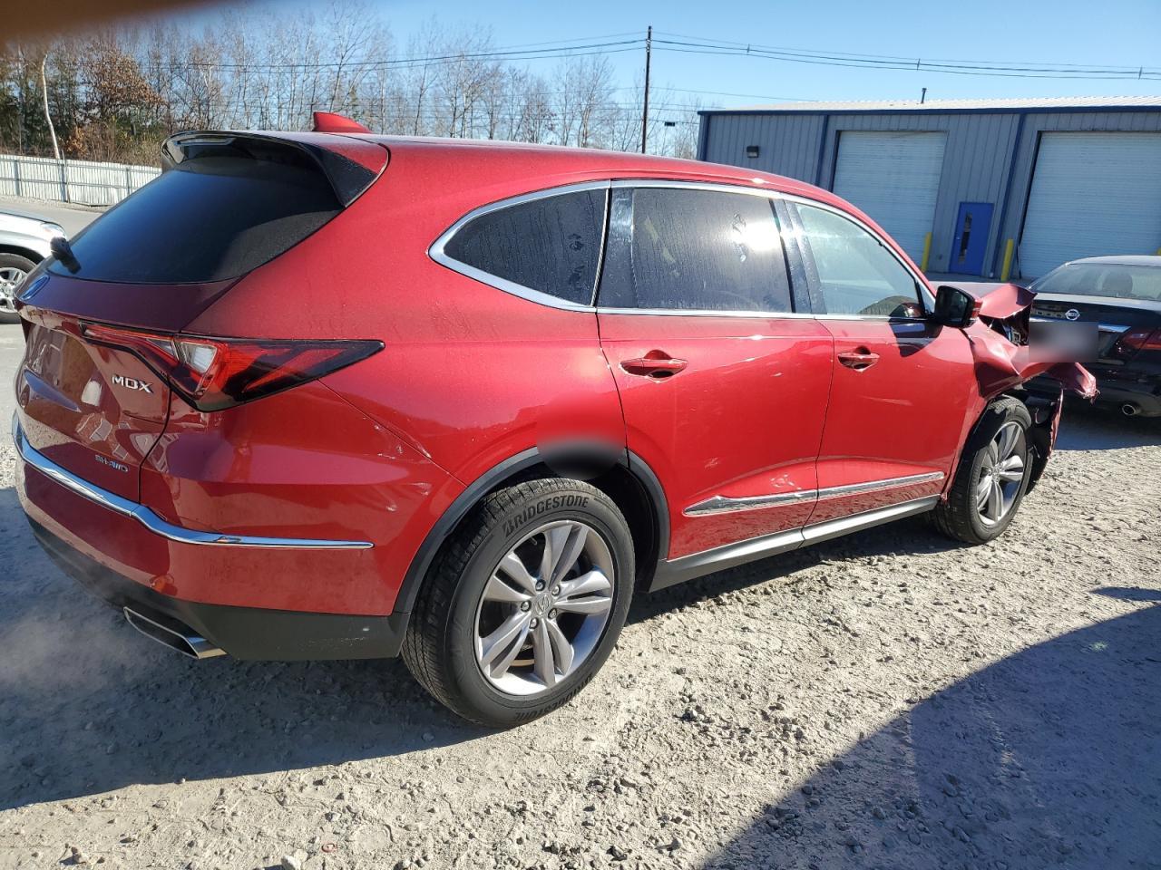 2022 ACURA MDX  VIN:5J8YE1H38NL008041
