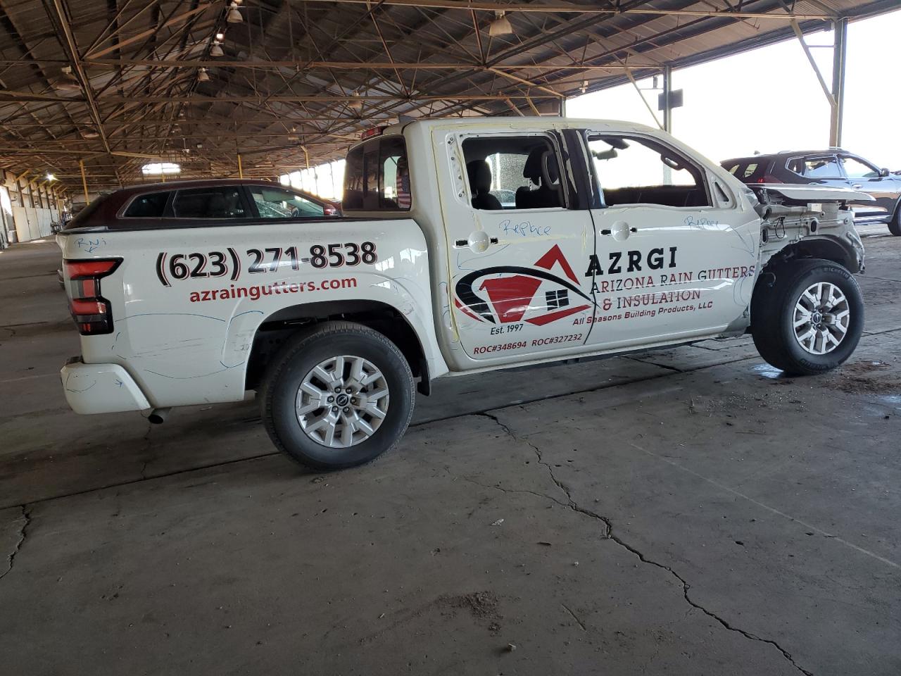 2022 NISSAN FRONTIER S VIN:1N6ED1EJ4NN635263
