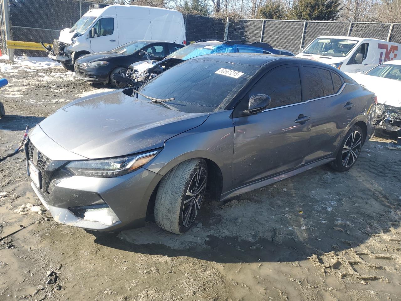 2022 NISSAN SENTRA SR VIN:3N1AB8DV9NY272243