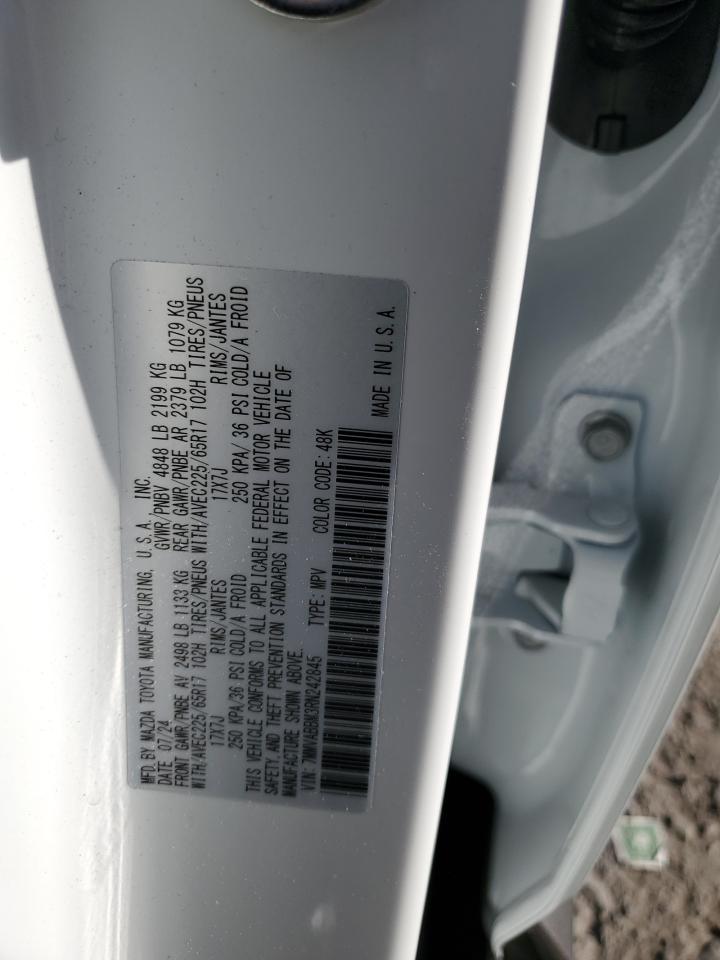 2024 MAZDA CX-50 PREFERRED VIN:7MMVABBM3RN242845