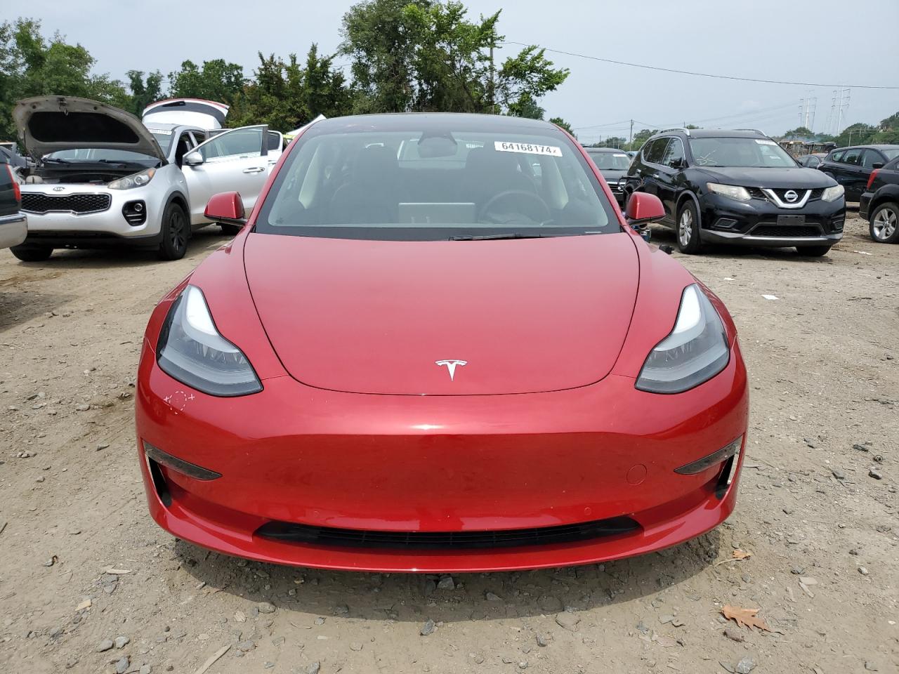 2022 TESLA MODEL 3  VIN:5YJ3E1EB1NF238091