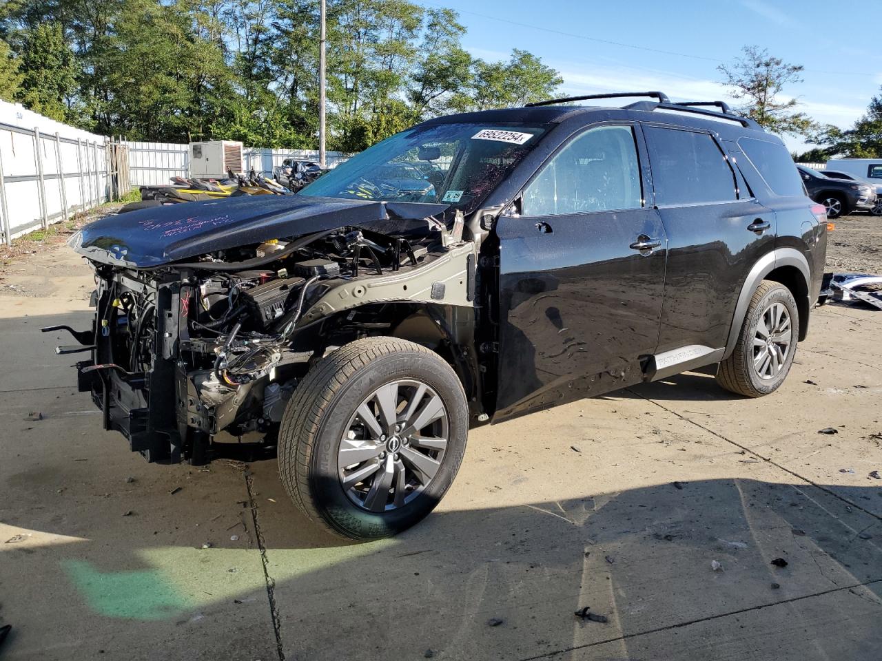 2024 NISSAN PATHFINDER ROCK CREEK VIN:5N1DR3BD8RC284302