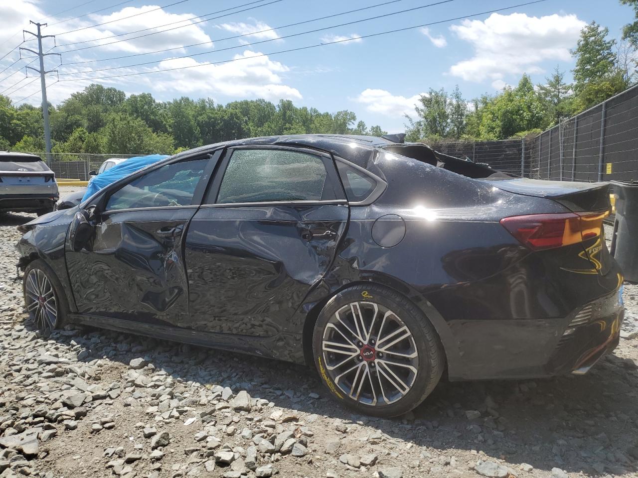 2022 KIA FORTE GT VIN:3KPF44AC1NE484435