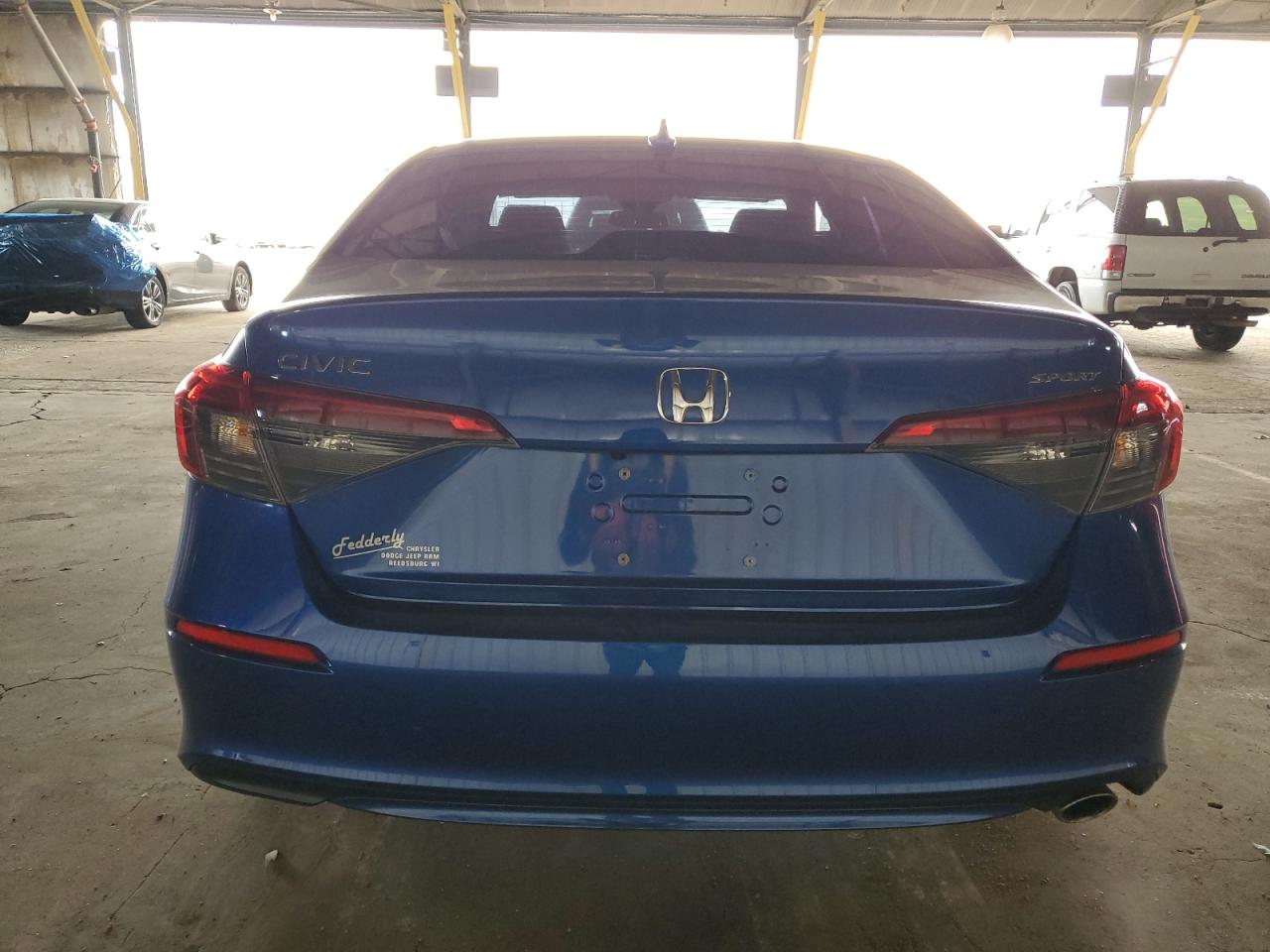 2022 HONDA CIVIC SPORT VIN:2HGFE2F5XNH589427