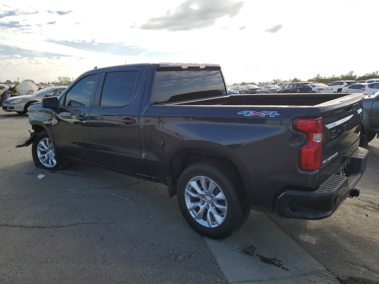 2022 CHEVROLET SILVERADO K1500 CUSTOM VIN:1GCPDBEK2NZ603656