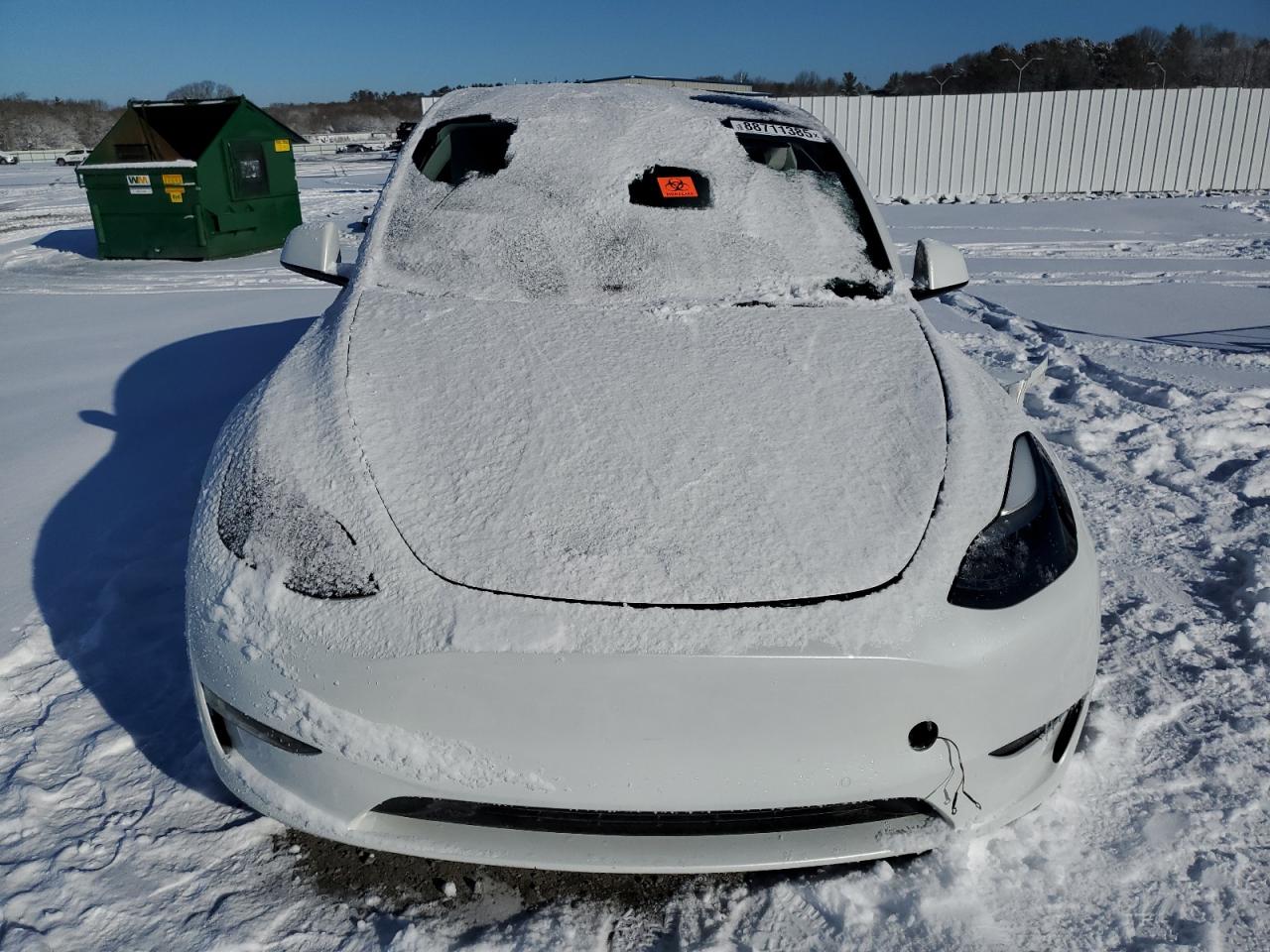 2022 TESLA MODEL Y  VIN:7SAYGDEF6NF416360
