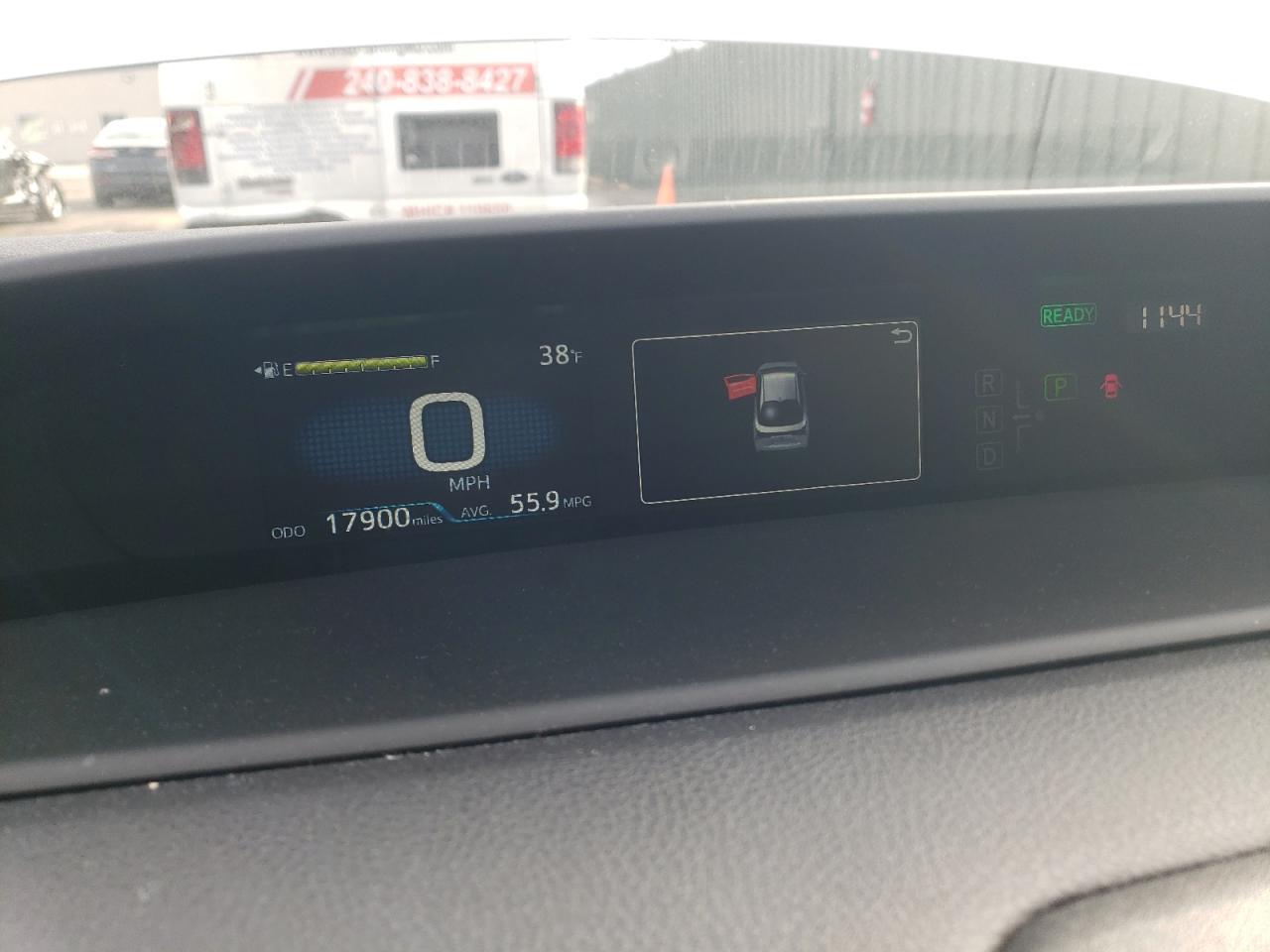 2022 TOYOTA PRIUS LE VIN:JTDL9MFU6N3037080