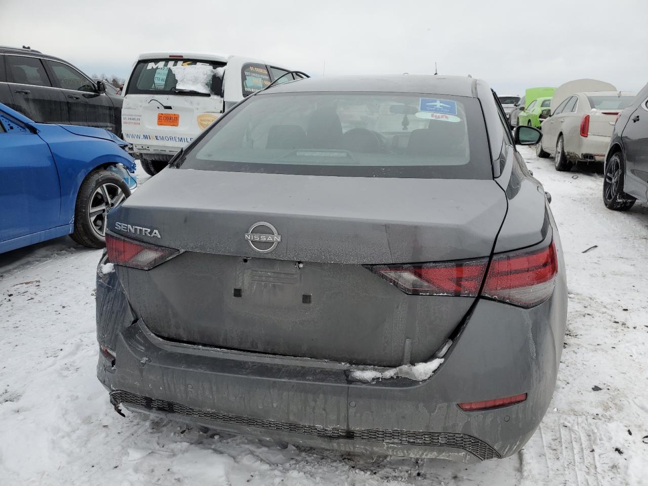 2024 NISSAN SENTRA S VIN:3N1AB8BV6RY284181