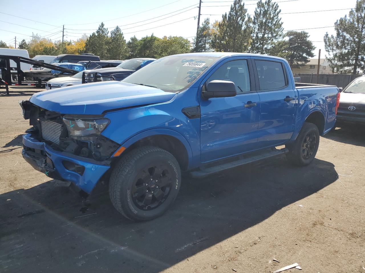 2022 FORD RANGER XL VIN:1FTER4FH4NLD12666