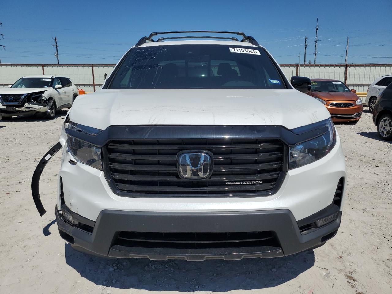 2023 HONDA RIDGELINE BLACK EDITION VIN:5FPYK3F85PB018461