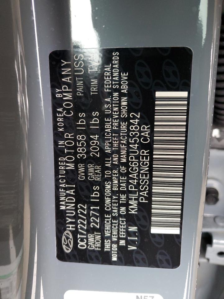2023 HYUNDAI ELANTRA LIMITED VIN:KMHLP4AG6PU453842