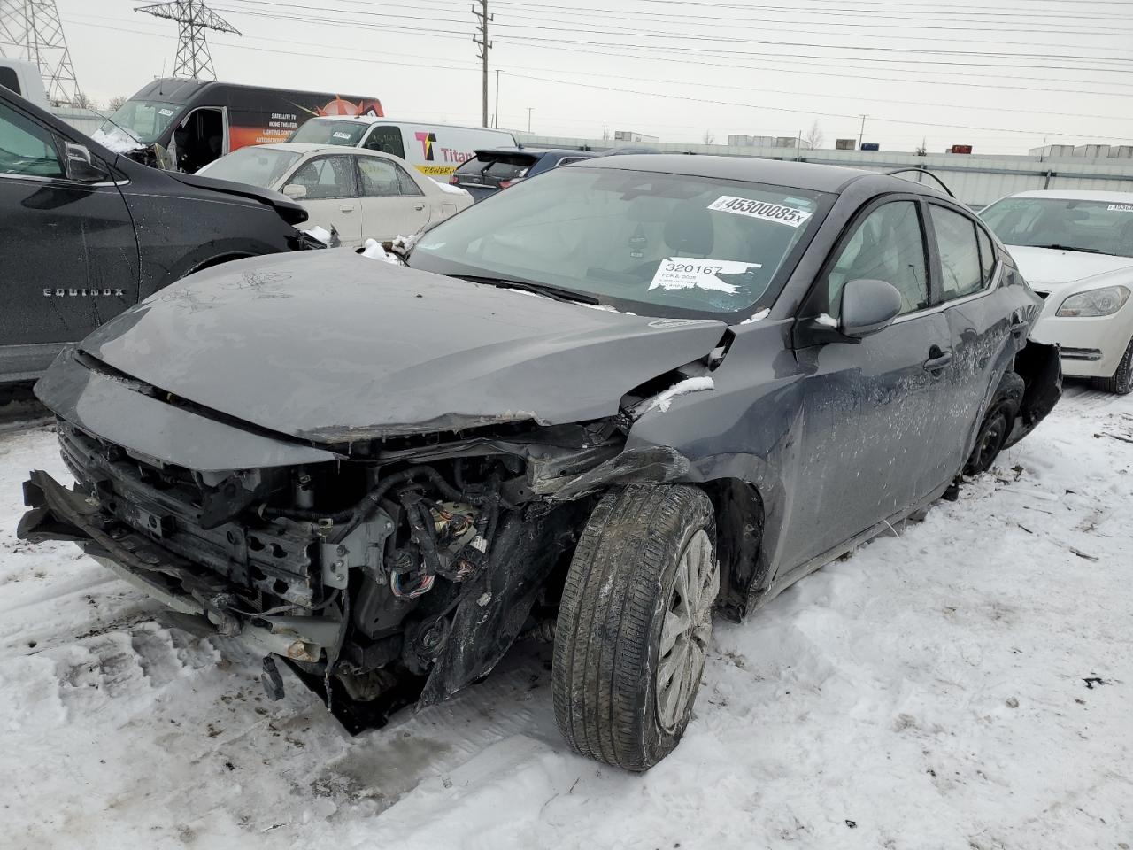 2024 NISSAN SENTRA S VIN:3N1AB8BV6RY284181