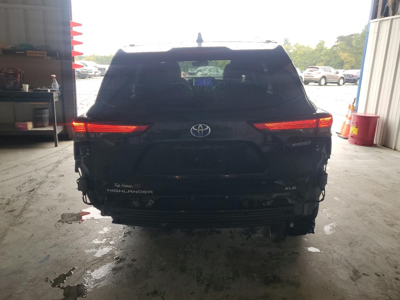 2023 TOYOTA HIGHLANDER HYBRID BRONZE EDITION VIN:5TDAARAH5PS527565